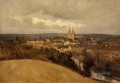 Ansicht von Saint Lo plein air Romantik Jean Baptiste Camille Corot
